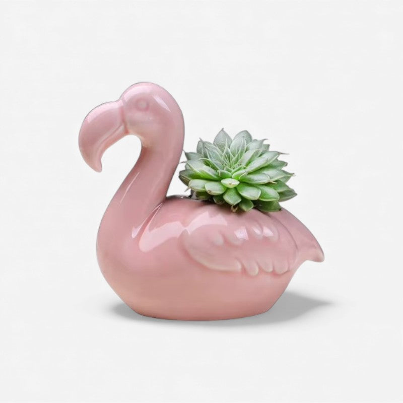 DuckFlora - Dekorativ Blomsterpotte med Andeinspireret Design