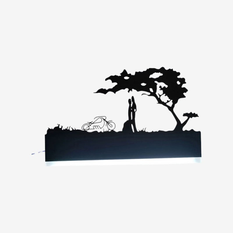 GlowMount - Væghængt LED lampe til Indendørs Brug