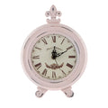 TimelTick – Vintage-inspireret Rundt Ur med Romerske Tal og Rustik Design