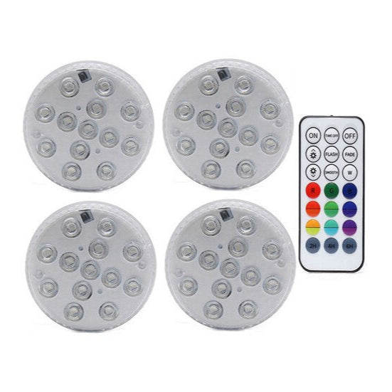 GlowVibe - Flerfarvet LED-lys med fjernbetjening til indendørs og udendørs brug