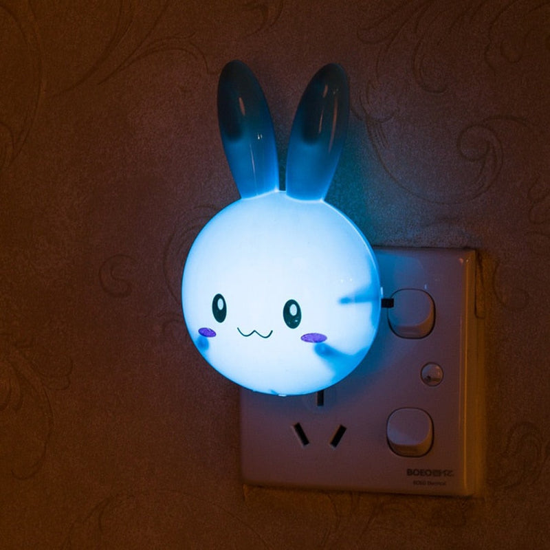 BunnyGlow - Yndig bunny natlampe med blød belysning og charmerende design