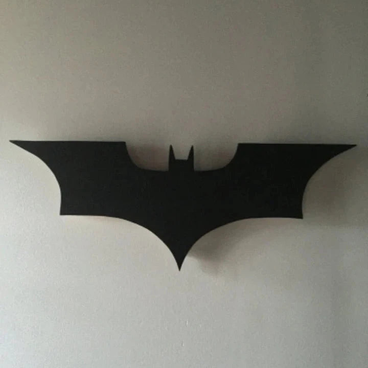 BatmanAura – Fjernstyret moderne Batman LED-væglampe