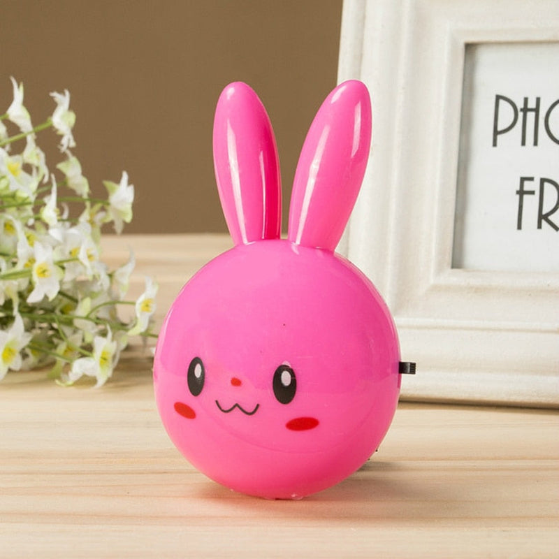 BunnyGlow - Yndig bunny natlampe med blød belysning og charmerende design