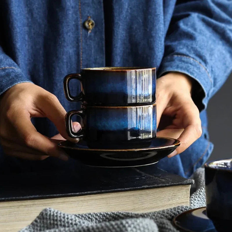 SipEase - Moderne kaffekopsæt til espresso, te og hverdagsnydelse