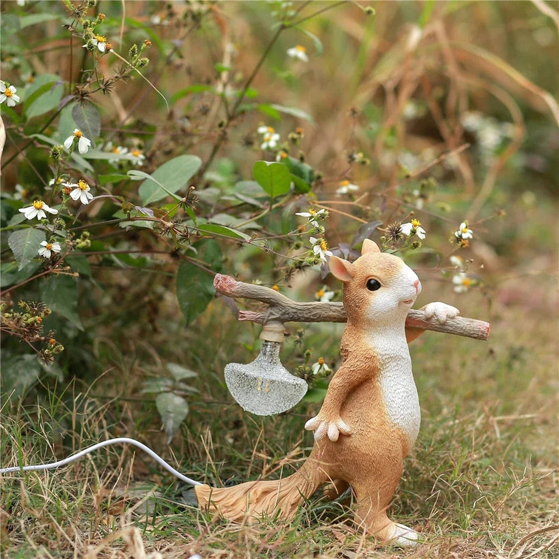 Squirrel Glow - Charmerende egernlampe til at oplyse dit hjem