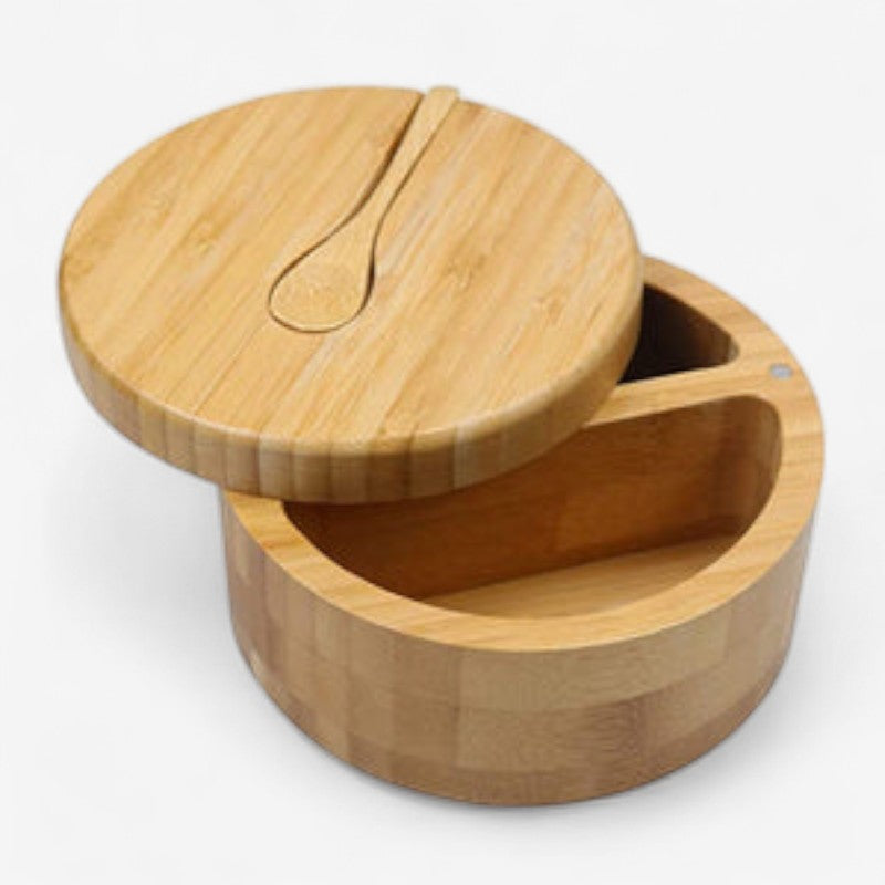 RoundLock – Beholder med roterende låg og rundt design