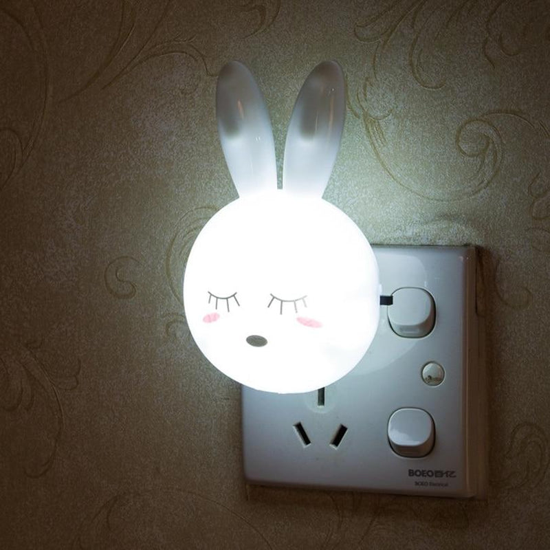 BunnyGlow - Yndig bunny natlampe med blød belysning og charmerende design