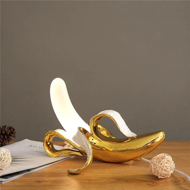 DecoBanana - Art Deco Bordlampe til Chic Hjemmedekoration