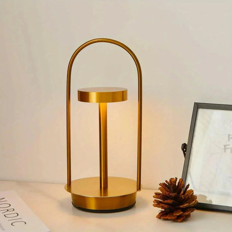 VivaGlo - Bærbar vintage bordlampe med lækkert design