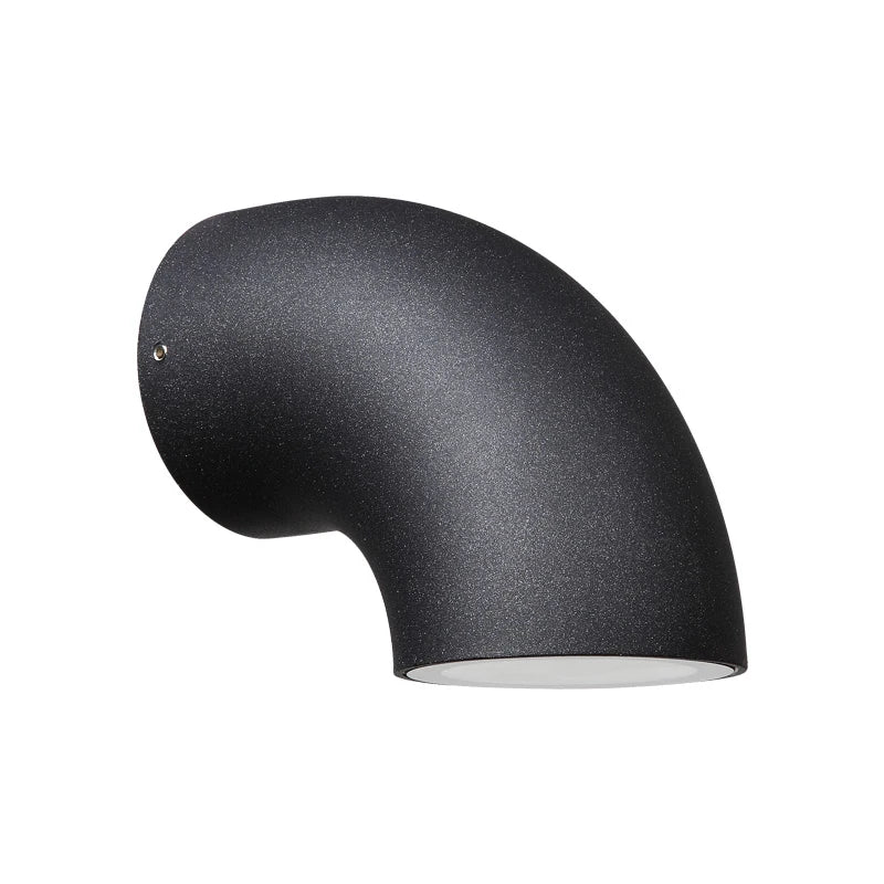 LumaFort – Sort vandtæt LED-downlight i aluminium