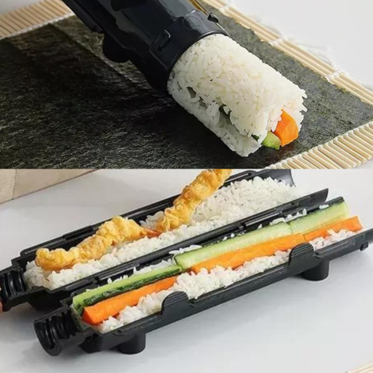 SushiPro - Nemt at bruge gør-det-selv-sushi-fremstillingssæt til perfekte hjemmelavede rundstykker