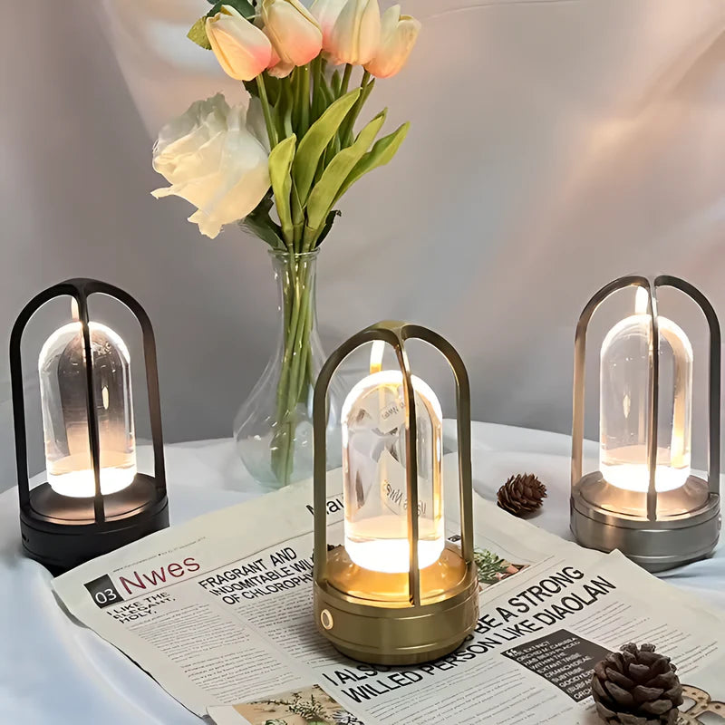 ArchCage – Genopladelig LED bordlampe med let design og energieffektiv belysning
