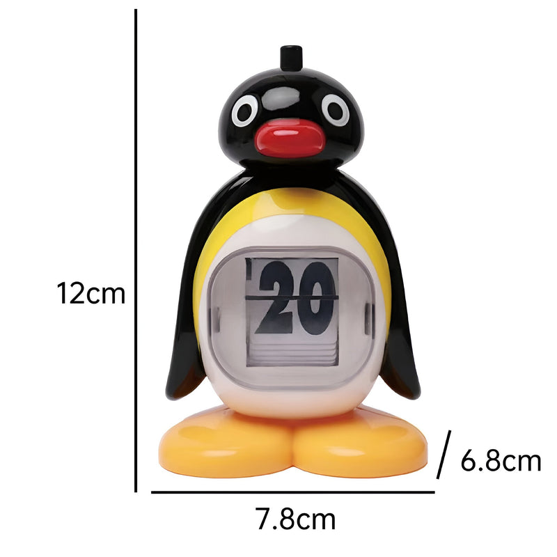 PenguinTidy - Manuelt flip legetøj med sødt pingvindesign