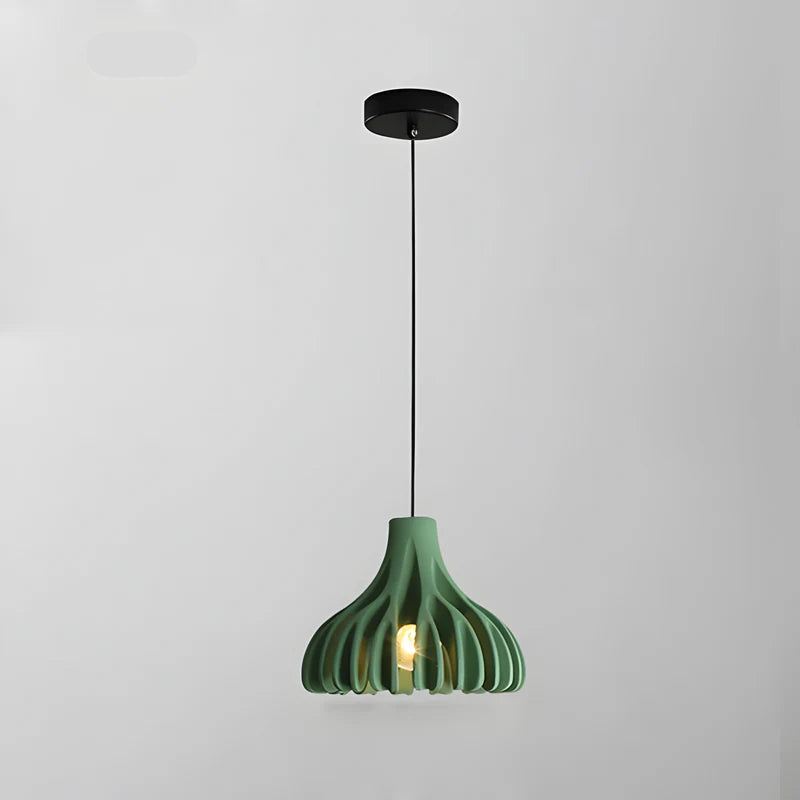 GlowPetal – Kunstnerisk LED lysekrone med blomsterform og moderne pendelstil