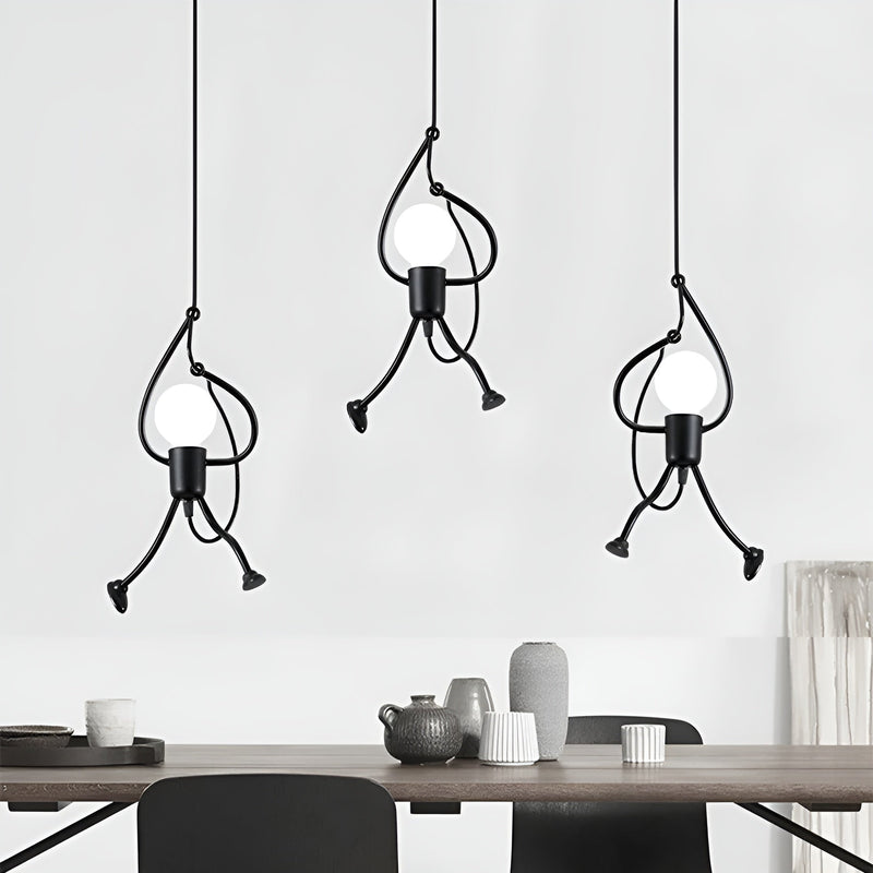 HeroGlow – Hængende pendel med legesygt Iron Man-design