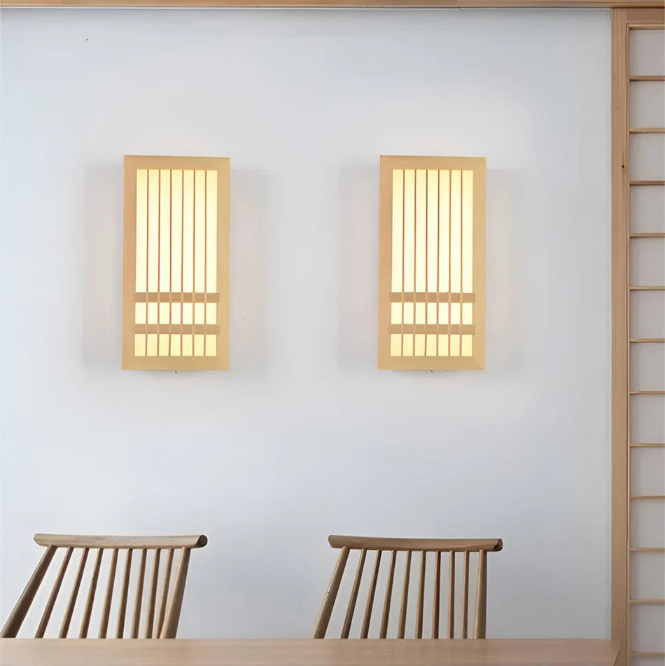 BigoGlow – Japansk inspireret væglampe til en glødende aftenstemning