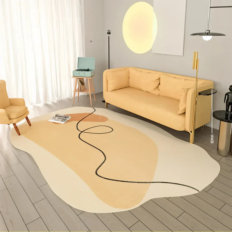 CozyLoom – Blødt dekorativt tæppe med unikt design til indbydende rum