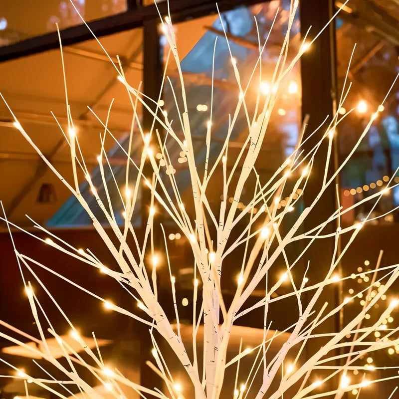 GlowBirch - LED birk træ til julens festlige charme