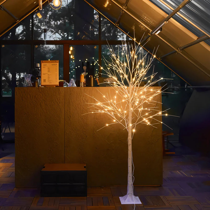 GlowBirch - LED birk træ til julens festlige charme
