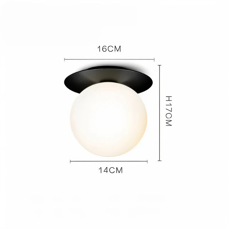 LumaSphere – LED-kugleformet loftlampe med stilfuldt design