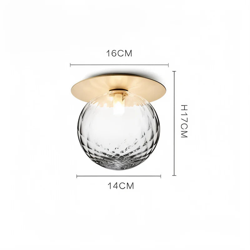 LumaSphere – LED-kugleformet loftlampe med stilfuldt design