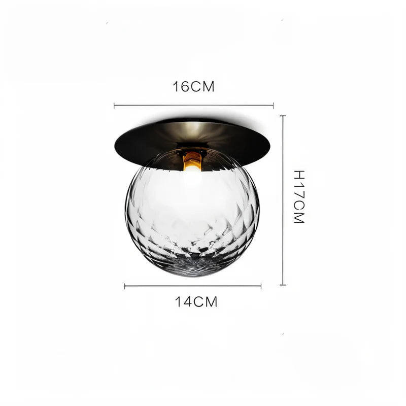 LumaSphere – LED-kugleformet loftlampe med stilfuldt design