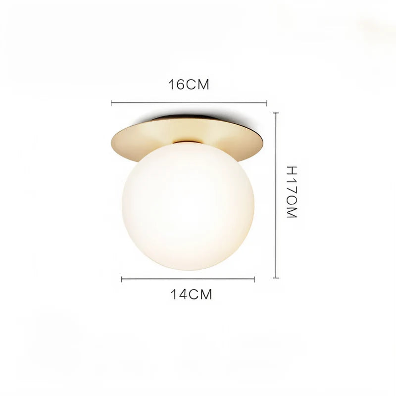 LumaSphere – LED-kugleformet loftlampe med stilfuldt design