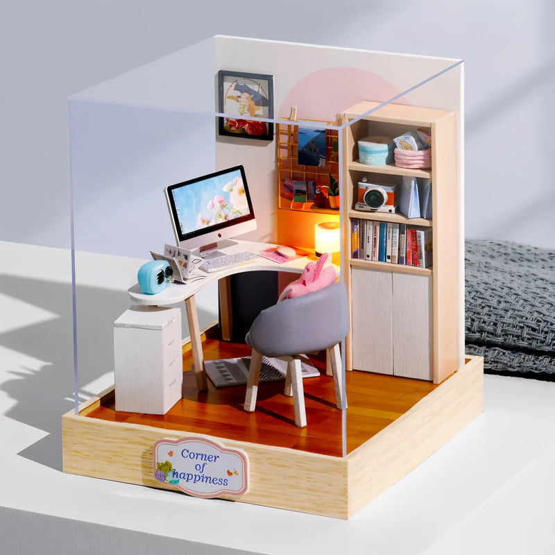 TinyNest – Miljøvenligt gør-det-selv miniature-dukkehussæt til fantasi og sjov
