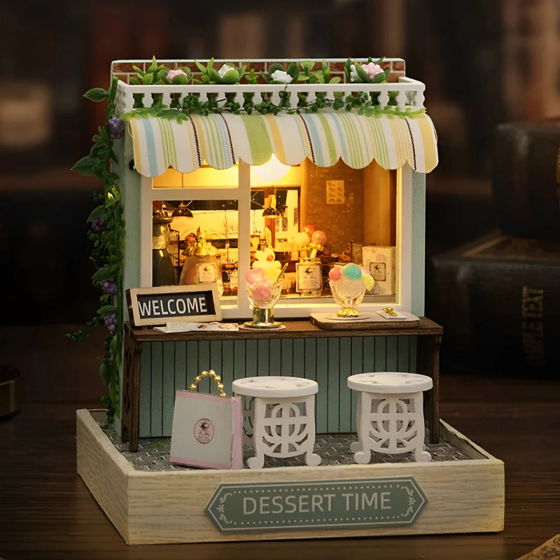 TinyNest – Miljøvenligt gør-det-selv miniature-dukkehussæt til fantasi og sjov