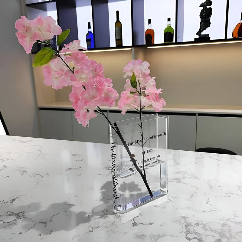 BrightPage – Bogformet vase til kreativ boligindretning