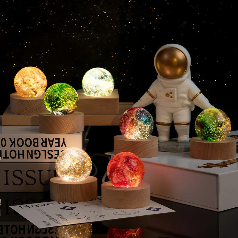 GlowSphere – Moderne farverige perlekugler til unik boligindretning