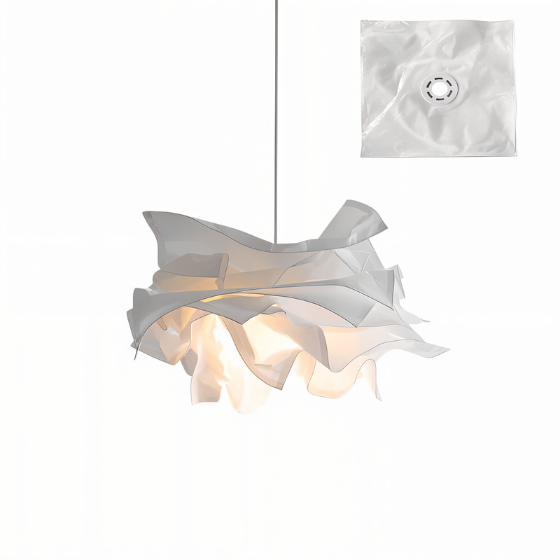 ShadeGlow - Brugerdefinerbar hængelampe med papirskærm design