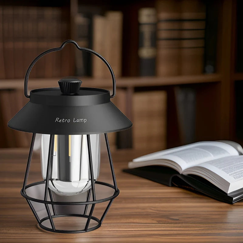 CampGlow – USB drevet trådløs LED lampe til camping og hjemmebrug