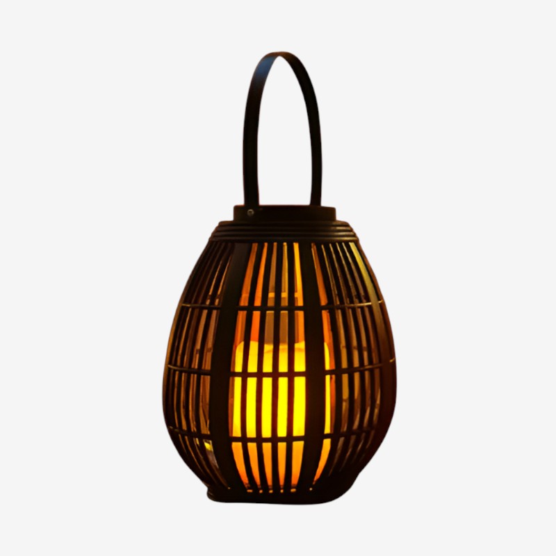 GlowCage – Solcelle LED lys med Håndtag og Burdesign