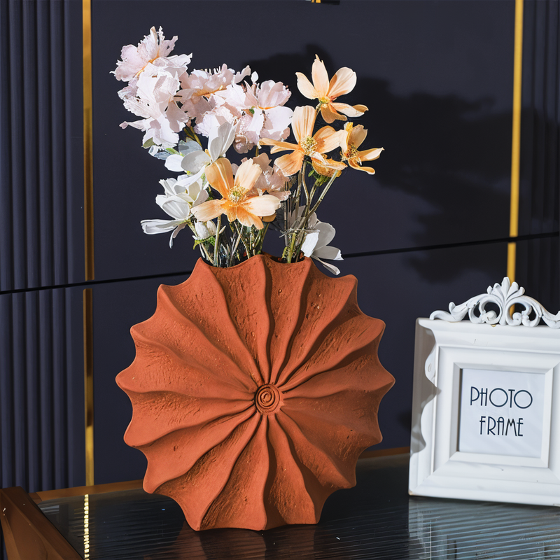 FoldaForm - Geometrisk plantevase med retro elegance til dekoration