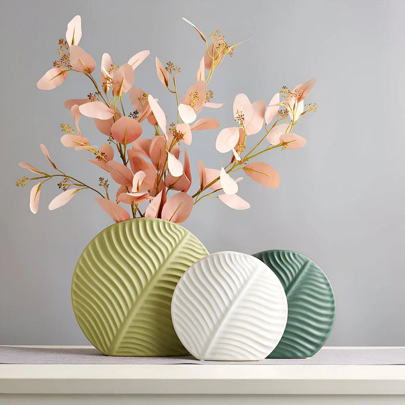 LumiLedge - Håndlavet keramisk vase for elegant enkelhed i rum