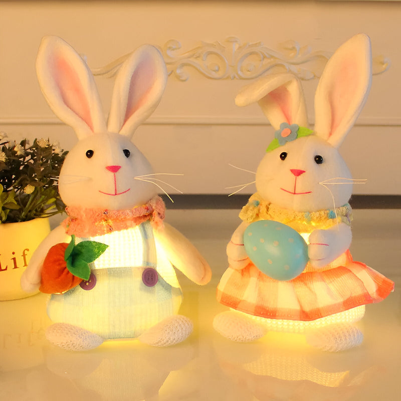 GlowBunny - Blød LED Bunny til legende ferieindretning