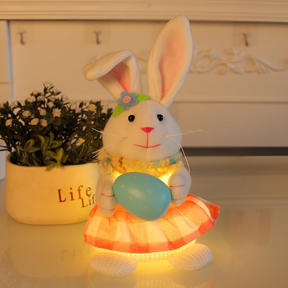 GlowBunny - Blød LED Bunny til legende ferieindretning