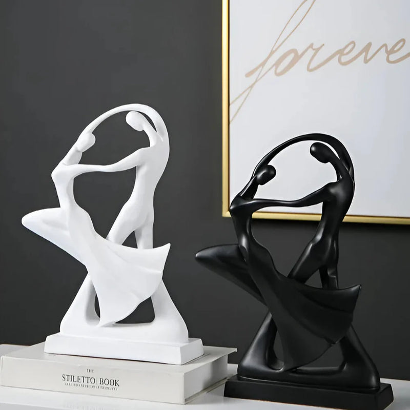 DanceVibe – Dekorativ danseskulptur med symbolsk design