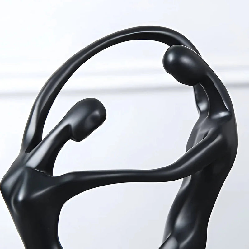 DanceVibe – Dekorativ danseskulptur med symbolsk design