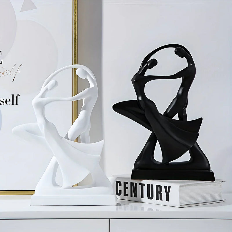 DanceVibe – Dekorativ danseskulptur med symbolsk design
