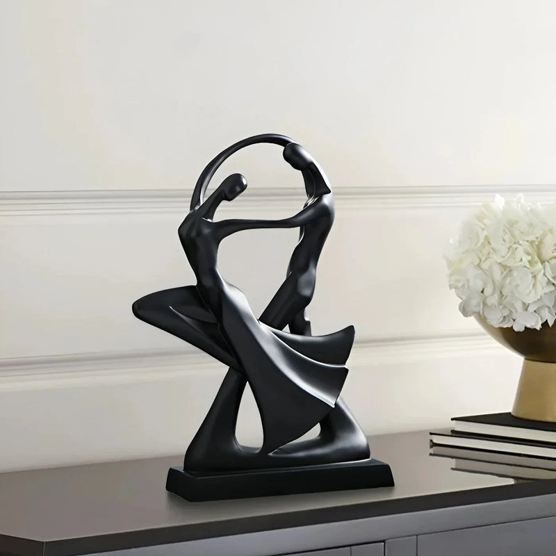 DanceVibe – Dekorativ danseskulptur med symbolsk design