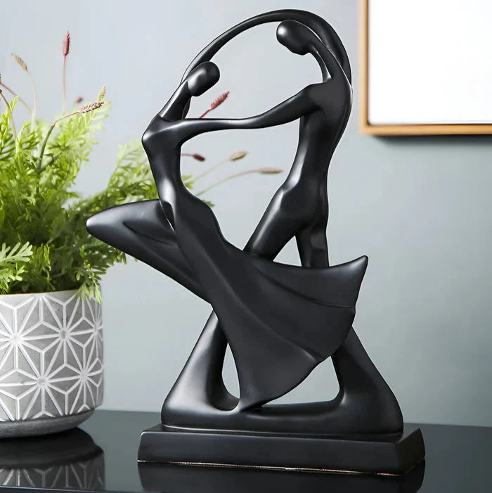 DanceVibe – Dekorativ danseskulptur med symbolsk design