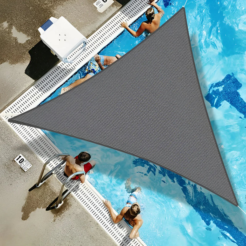 ShadeMaster – Vandtæt trekantet UV solsejl med foldbart og bærbart design til udendørs dækning