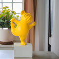 PosePup – Yoga-inspireret statue af fransk bulldog til moderne rum