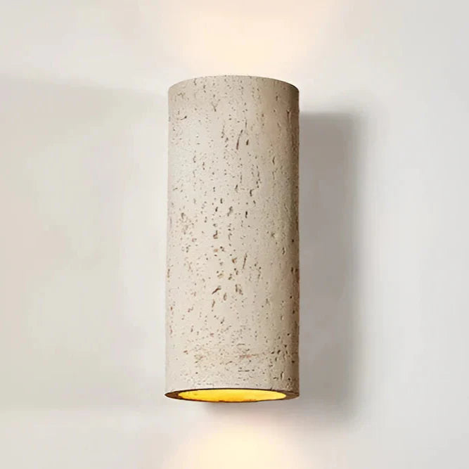 ZenAura - Elegante cylinderformet væglampe med nem installation og blød glød