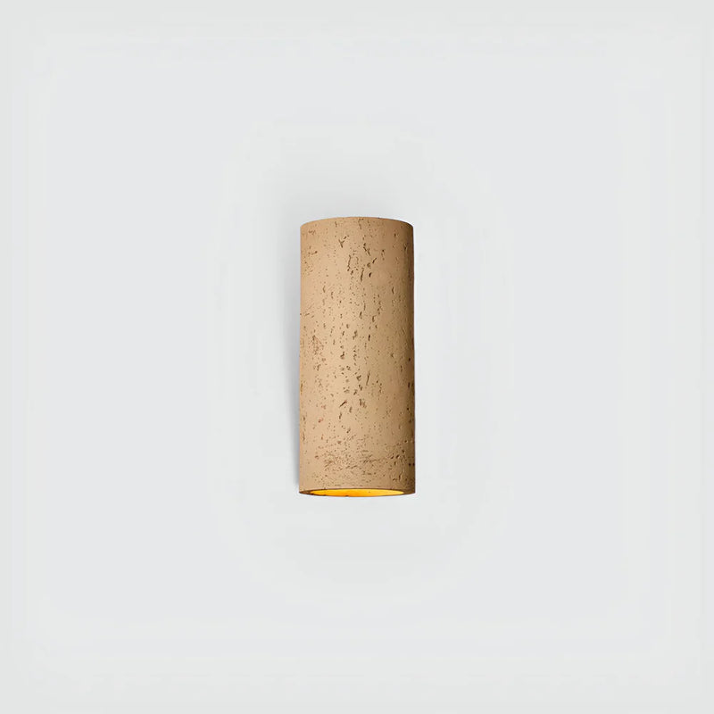 ZenAura - Elegante cylinderformet væglampe med nem installation og blød glød