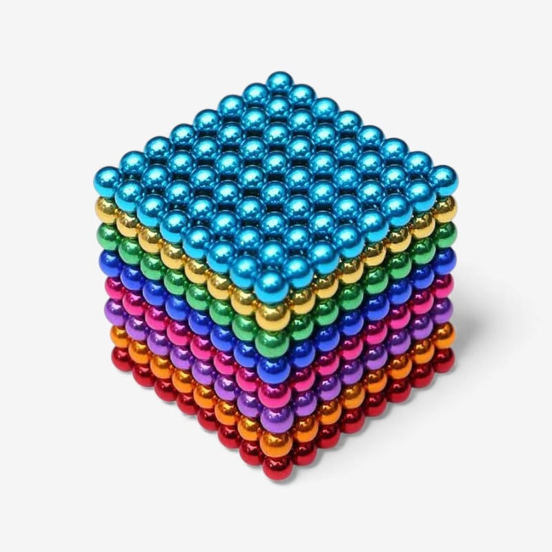 PlayOrbit - Regnbue Runde Bolde Sæt til Kreativ Leg