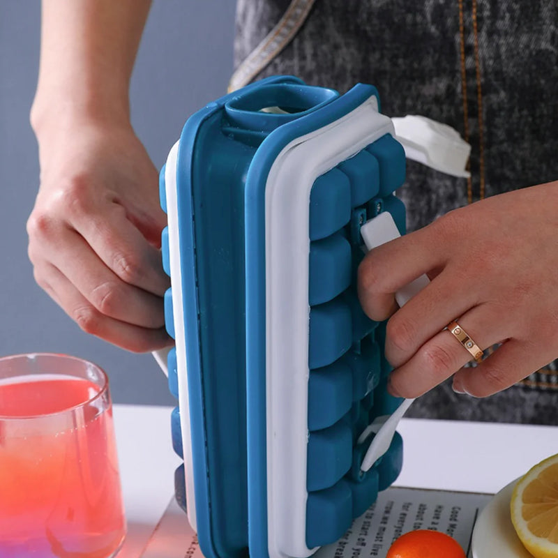 ChillMate – Kompakt bærbar isterningfremviser med let design til nem brug overalt