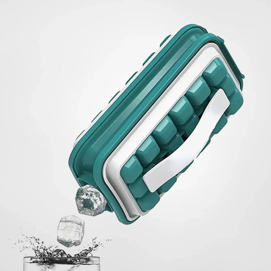 ChillMate – Kompakt bærbar isterningfremviser med let design til nem brug overalt